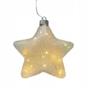 Ozdoby bożonarodzeniowe - ŚWIĄTECZNA GWIAZDA DEKORACJA ŚWIĄTECZNA LED - miniaturka - grafika 1