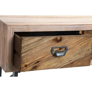 Emaga Konsola DKD Home Decor Metal Drewno (110 x 32 x 85 cm) - Konsole i sekretarzyki - miniaturka - grafika 3