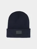 Czapki dla dzieci - 4F Czapka zimowa dziecięca - granatowa Uniwersalny - miniaturka - grafika 1