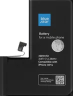 Baterie do telefonów - Blue Star, bateria zastępcza do Apple iPhone 14 Pro o pojemności 3200 mAh, czarna - miniaturka - grafika 1