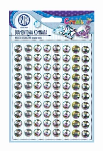 Astra DIAMENTOWA KOMNATA NAKLEJKI DEKORACYJNE SREBRNE zakupy dla domu i biura! 335118009 - Dekoratorstwo - miniaturka - grafika 2