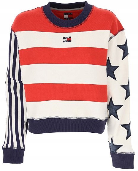 TOMMY JEANS AMERICAN BLUZA DAMSKA r. L