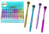 Zabawki kreatywne - Długopis Z Kobrą Diamenciki Niebieski Wkład 0.7mm Mix - miniaturka - grafika 1