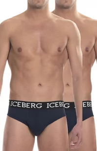Slipy męskie ICE1USP01B-Brief 2-pack, Kolor granatowy, Rozmiar M, ICEBERG - Intymna - Majtki męskie - miniaturka - grafika 1