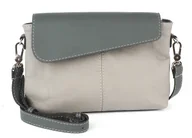 Torebki damskie - Torba typu mała listonoszka VICKY szara - miniaturka - grafika 1