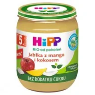 Desery dla dzieci - Hipp Jabłka z mango i kokosem po 5. miesiącu Bio - miniaturka - grafika 1