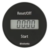 Minutniki - Brabantia Minutnik magnetyczny Tasty+ ciemnoszary 121968 - miniaturka - grafika 1