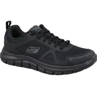 Buty sportowe męskie - Buty do biegania męskie Skechers Trackscloric czarne - miniaturka - grafika 1