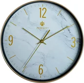 Zegary - Perfect Zegar ścienny Perfect FX-5847 złoty szampański 30 cm - miniaturka - grafika 1