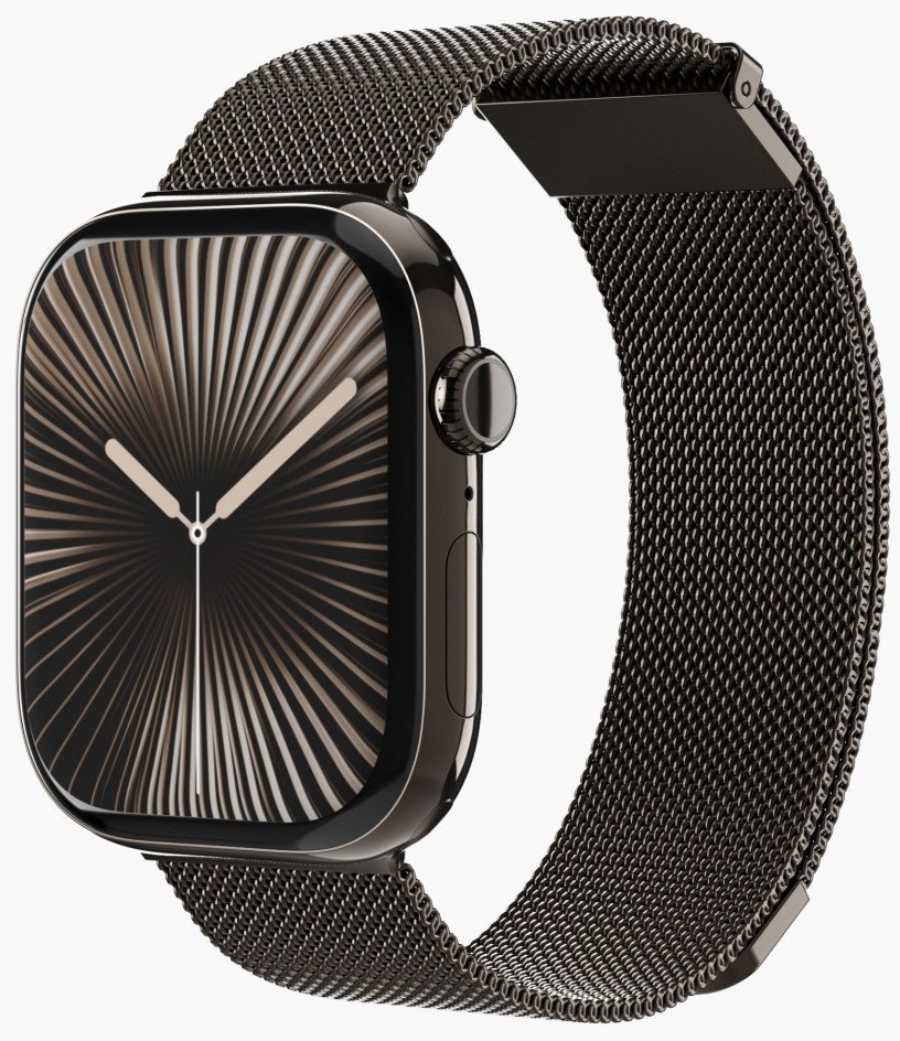 Milanese Loop 2 42 44 45 46 49mm One Size - Granite Gray