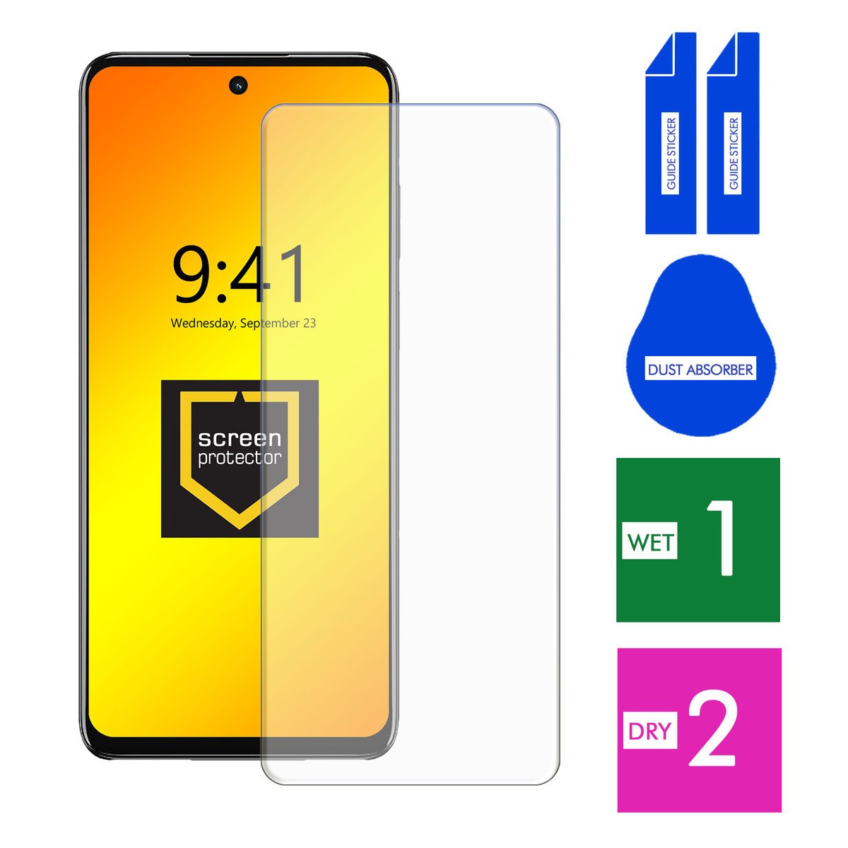 SZKŁO HARTOWANE DO MOTOROLA MOTO G32 SZYBKA 9H OCHRONNE PANCERNE