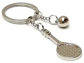 Breloki - Brelok Tenisisty - Rakieta Tenisowa z Piłeczką - miniaturka - grafika 1