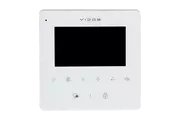 Akcesoria do domofonów i wideodomofonów - Vidos Monitor głośnomówiący kolorowy bezsłuchawkowy ekran 4,3" kolor biały M1022W-2 M1022W-2 - miniaturka - grafika 1
