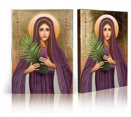 Ikona religijna Święta Kornelia - Ikony i obrazy sakralne - miniaturka - grafika 1