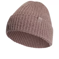 Czapki i chusty sportowe damskie - Czapka adidas Cuff Beanie HM9907 - różowa - miniaturka - grafika 1