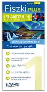 Fiszki Plus. Islandzki dla początkujących 1 - Pozostałe języki obce - miniaturka - grafika 1