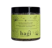 Peelingi do ciała - Hagi NATURALNY SCRUB  CYTRUSOWY Z OLEJEM  KONOPNYM - miniaturka - grafika 1