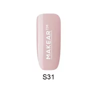 Lakiery hybrydowe - Lakier Hybrydowy Makear S31 Knick Knacks 8 ml - miniaturka - grafika 1
