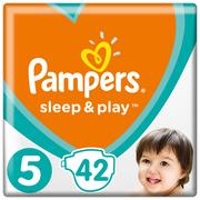 Pieluchy - Pampers Sleep&Play Pieluchy rozmiar 5 Junior 11-16 kg 42 szt. - miniaturka - grafika 1