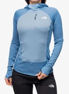 Bluzy sportowe damskie - Bluza damska The North Face Bolt Polartec Pull On - indigo/steel blue - miniaturka - grafika 1
