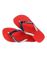 Klapki i japonki damskie - Havaianas Brasil Mix, japonki damskie, czerwony rubin, 26 EU - miniaturka - grafika 1