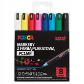 Dekoratorstwo - Zestaw Markerów Posca Pc-1Mr 8Szt Uni - miniaturka - grafika 1
