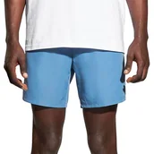 Spodnie sportowe męskie - Spodenki Prosto Klasyk Shorts Basy Blue KL241MPAN8033 - niebieskie - miniaturka - grafika 1