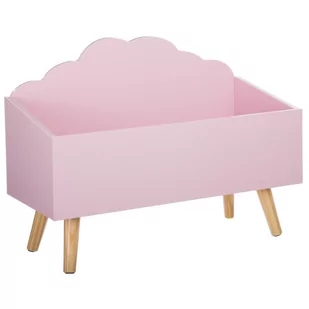 producent niezdefiniowany SCHOWEK kufer na zabawki kolor różowy 58 x 28 x 45 cm jja-127156 - Pojemniki na zabawki - miniaturka - grafika 1