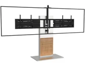 Akcesoria do monitorów - AXEOS XENON WIDE stojak na dwa monitory (DB) 52-65" do 40 kg/1szt - miniaturka - grafika 1