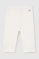 Spodnie i spodenki dla dziewczynek - Mayoral legginsy niemowlęce kolor biały gładkie - miniaturka - grafika 1