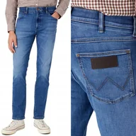 Spodnie męskie - Wrangler LARSTON Free To Stretch Rough Rided W27 L32 - miniaturka - grafika 1