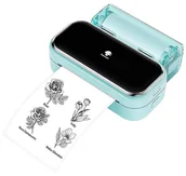 Drukarki kart i etykiet - Przenośna drukarka etykiet Phomemo M03 Zielona - miniaturka - grafika 1