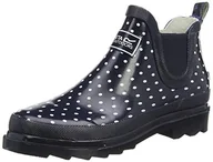 Kalosze damskie - Regatta Damskie buty Harper' Rubber Cotton Lined Eva Footbed Ankle Height Welligton Boots kalosze, niebieski - niebieski - 40 EU - miniaturka - grafika 1