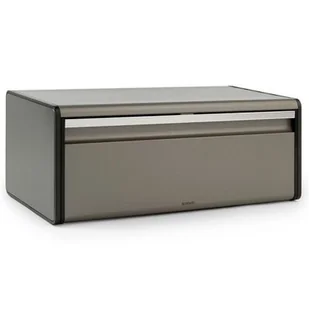 Brabantia Pojemnik na pieczywo ŚCIĘTY GRAFIT 299384 - Chlebaki - miniaturka - grafika 1