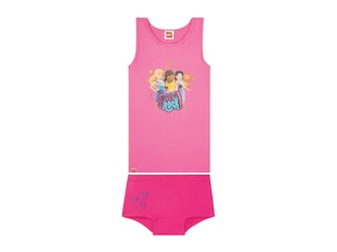 LEGO Bielizna dziecięca z kolekcji LEGO (podkoszulka + majtki/bokserki) (Friends różowy/ciemnoróżowy, 98 - 104) - Koszulki dla dziewczynek - miniaturka - grafika 1