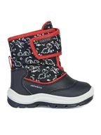 Buty dla chłopców - Geox Śniegowce B Flanfil Boy B Abx B263VE 0CEFU C0048 M Czarny - miniaturka - grafika 1