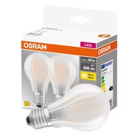 Żarówki LED - Osram Żarówka LED 4052899972254 E27 7.2 W = 60 W 806 lm 2700 K ciepła biel 230 V 15000 h 2 szt - miniaturka - grafika 1