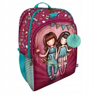 Plecaki - Santoro Tornister Dziewczęcy do szkoły Jednokomorowy Plecak Gorjuss Różowy - miniaturka - grafika 1