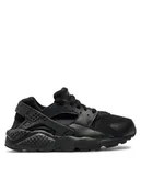 Buty dla dziewczynek - Nike Sneakersy Huarache Run (GS) 654275 016 Czarny - miniaturka - grafika 1