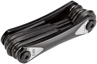 Narzędzia rowerowe - Lezyne Lezyne RAP II Multitool with 8 Functions, black 2021 Narzędzia wielofunkcyjne i mini narzędzia 452100072 - miniaturka - grafika 1