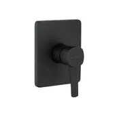 Baterie podtynkowe - Invena Glamour bateria prysznicowa podtynkowa czarny BP024K1 - miniaturka - grafika 1