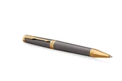 Zestawy piśmiennicze - Długopis Parker Ingenuity Grey GT - 2213728 - miniaturka - grafika 1