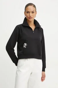 Karl Lagerfeld bluza damska kolor czarny z nadrukiem A1W20058 - Bluzy damskie - miniaturka - grafika 1
