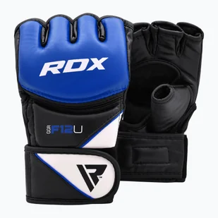 RDX rękawice do MMA, niebieski, M GGR-F12U-M - Rękawice bokserskie - miniaturka - grafika 1