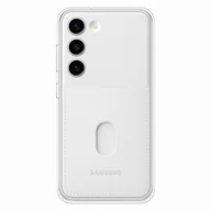 Etui i futerały do telefonów - Samsung Frame Cover etui Samsung Galaxy S23 pokrowiec z wymiennymi pleckami białe (EF-MS911CWEGWW) - miniaturka - grafika 1