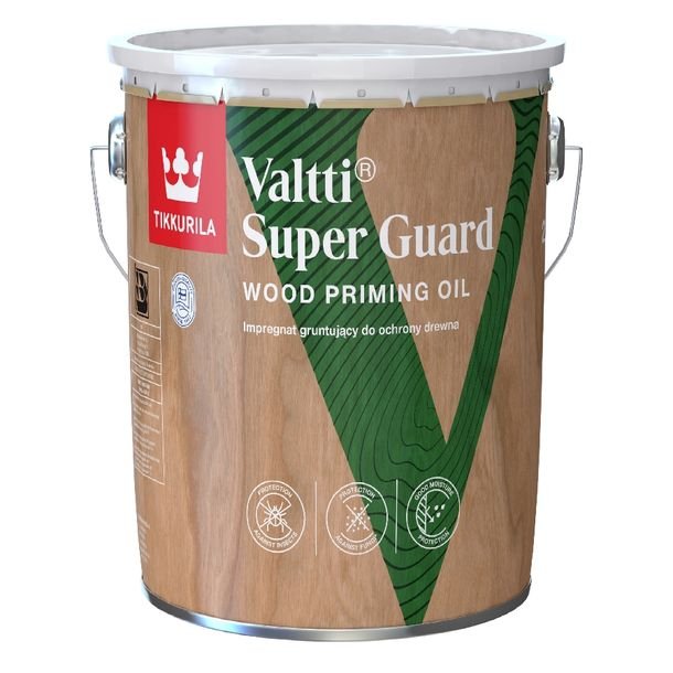 Tikkurila Valtti Super Guard 4,5l - Impregnat Gruntujący Rozpuszczalnikowy