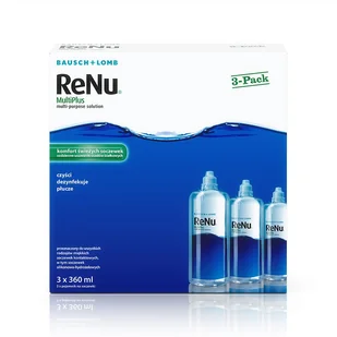 Bausch&Lomb MultiPlus, płyn do soczewek, 360 ml - Płyny do soczewek kontaktowych - miniaturka - grafika 2
