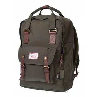Plecak dzienny Doughnut Macaroon Large Cordura - army - Plecaki - miniaturka - grafika 2