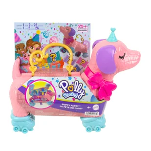 Polly Pocket Imprezka Pieska Zestaw HKV54 - Lalki dla dziewczynek - miniaturka - grafika 4