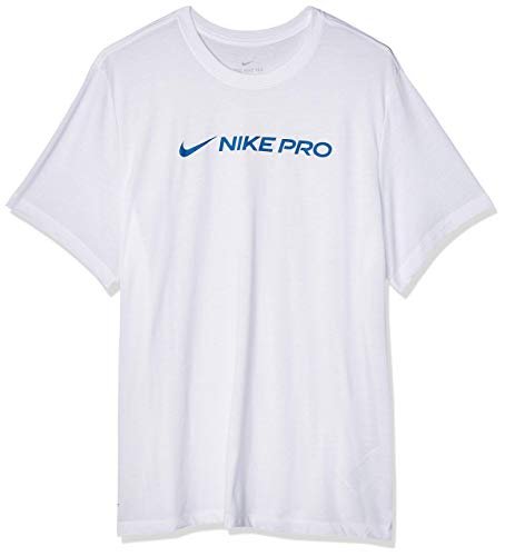 Nike M NK Dry Tee PRO koszulka męska, biała, 2XL